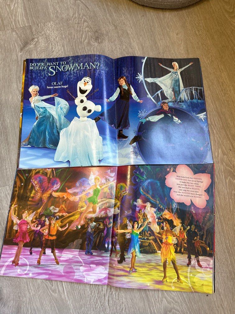 DISNEY on ice Program book, Hobbies & Toys, Books & Magazines