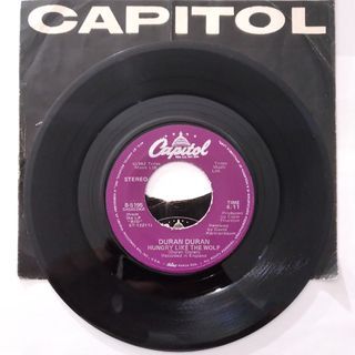 Duran Duran || Hungry Like The Wolf (US Album Mix) b/w Night Version Capitol B-5195 [New Wave 7" 45 rpm single]