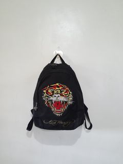 Ed Hardy Josh Embriodered Tiger Backpack