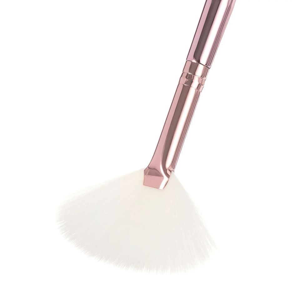 ELF Cosmetics Blush and Glow Face Makeup Brush Kit, Rose Gold Brushes 4 Counts on Carousell