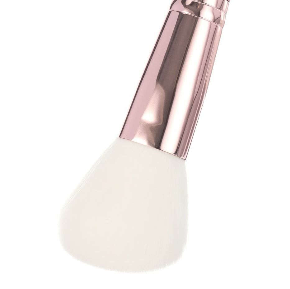 ELF Cosmetics Blush and Glow Face Makeup Brush Kit, Rose Gold Brushes 4 Counts on Carousell