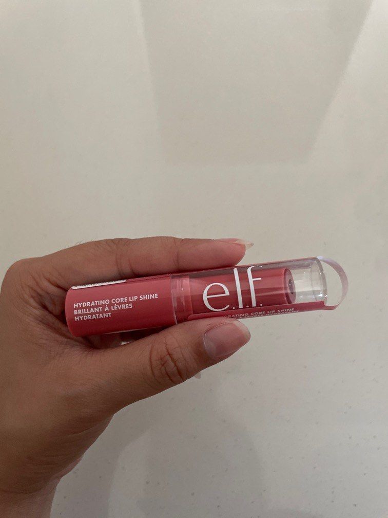 ELF hydrating core lip shine, Beauty & Personal Care, Face, Makeup on