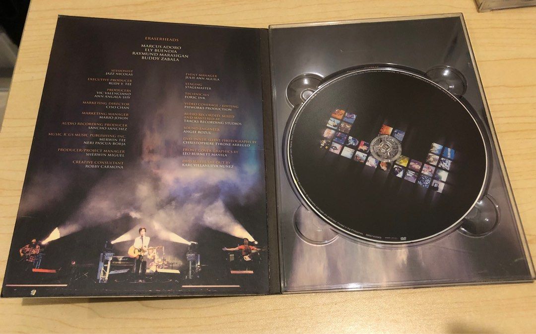 Eraserheads Reunion 2009 released DVD Concert. on Carousell