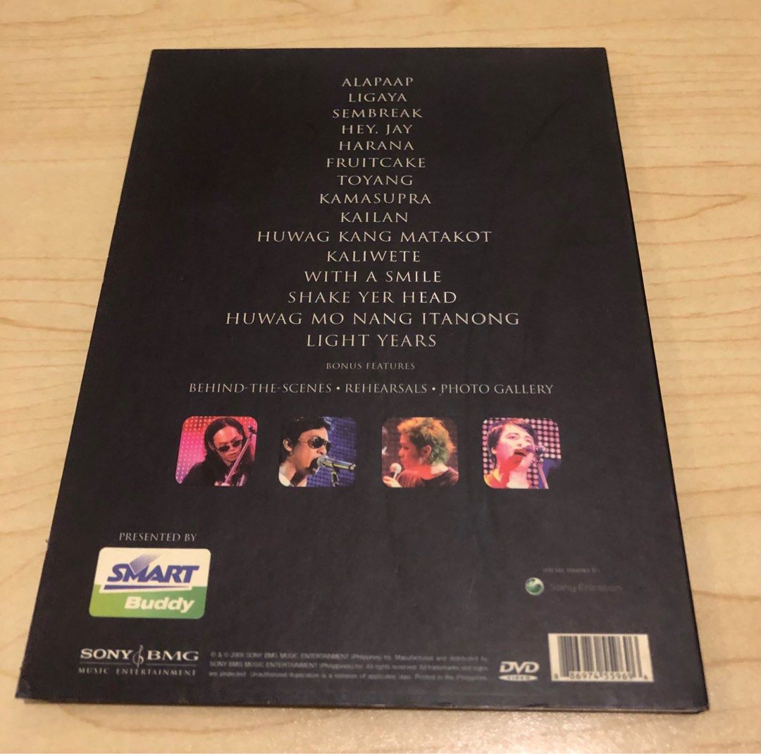 Eraserheads Reunion 2009 released DVD Concert. on Carousell