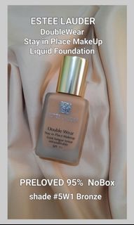 ESTEE LAUDER DoubleWear Stay in Place MakeUp Liquid Foundation SPF 10 (PRELOVED 95% ~ KEMASAN TESTER ~ NOBOX)