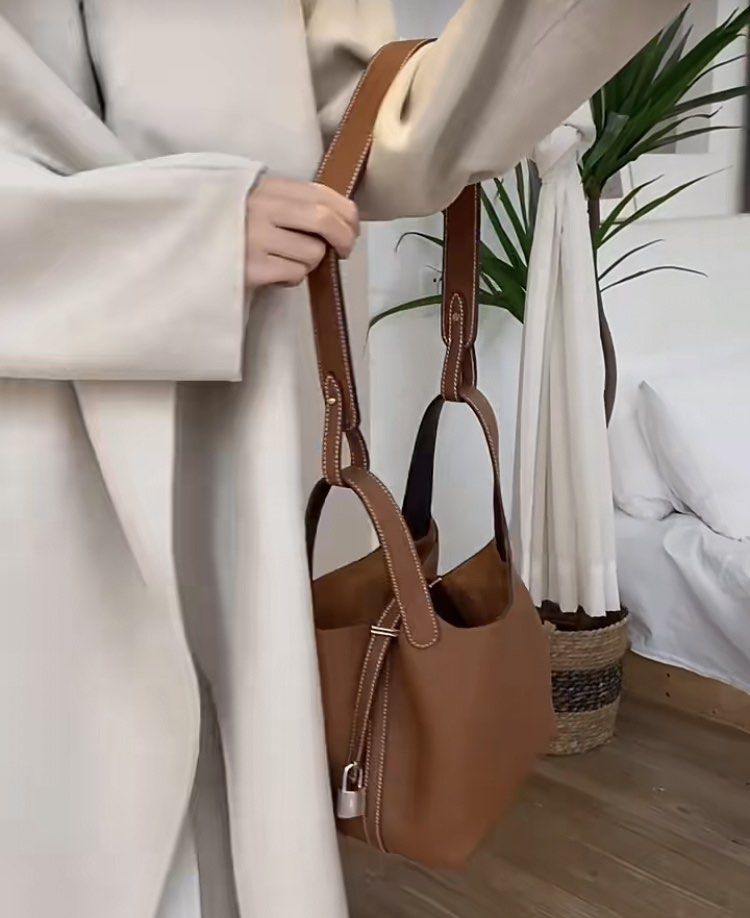 Etoupe Bag Strap for Hermes Picotin/Evelyne