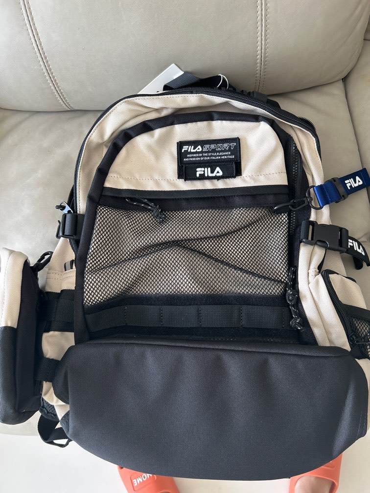Fila cheap backpack silver