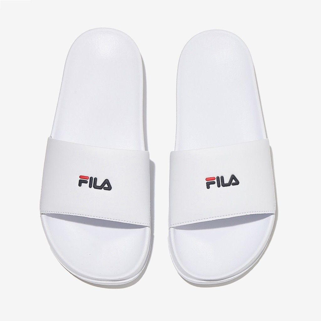 White fila slides womens hotsell