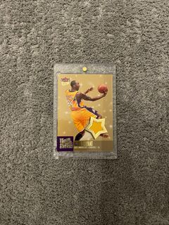Fleer star 金 球衣 實著 jersey 小飛俠KOBE BRYANT Jordan 喬丹 接班人 芝加哥 老大 nba lakers 球卡 湖人