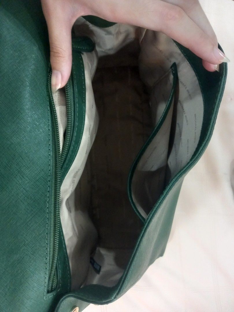 Forest green hot sale michael kors bag