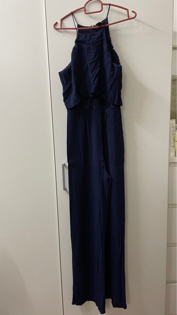 Forever 21 Navy Blue Jumpsuit