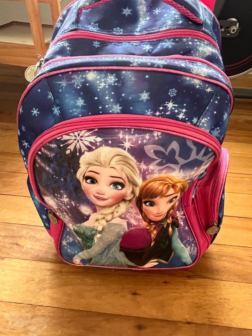 Frozen school sale bags with wheels