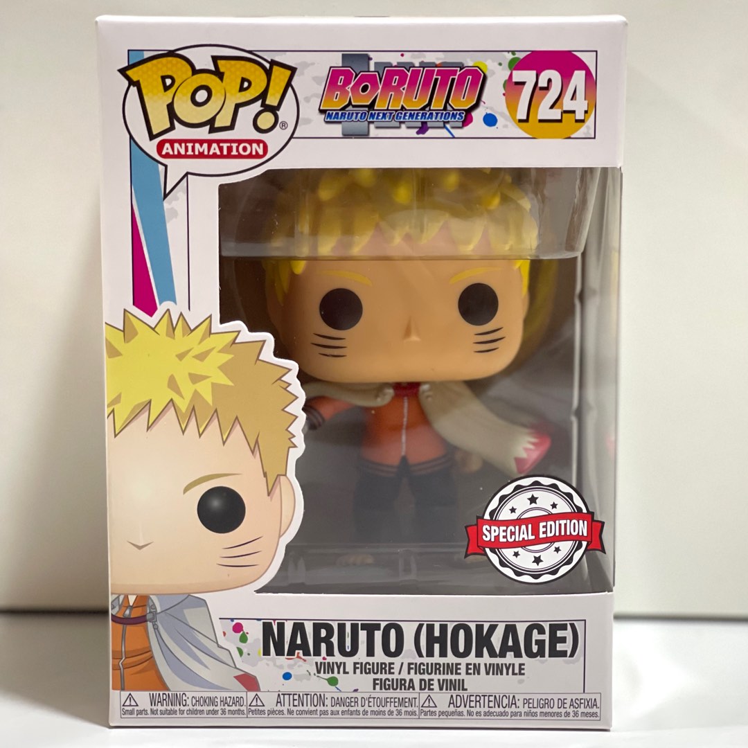 Funko Pop! Animation Naruto Next Generations Naruto (Hokage) (Glow