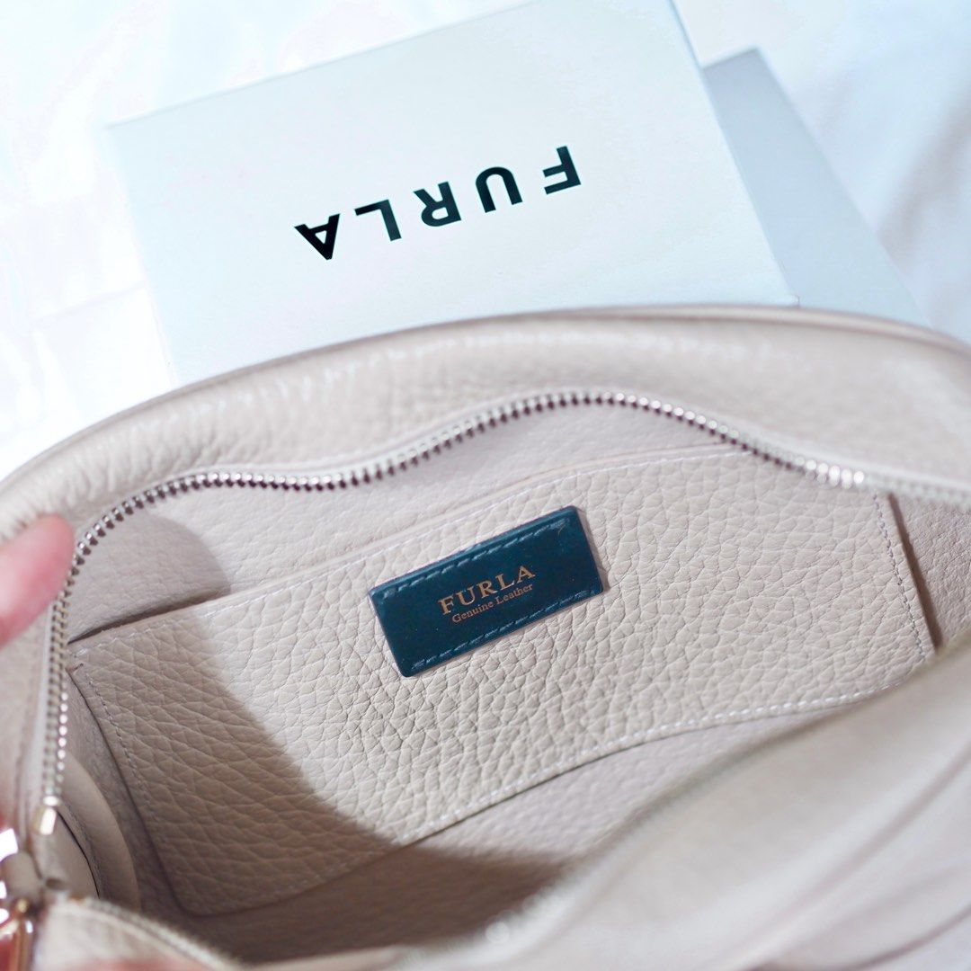 Furla Avril Grained Crossbody on Carousell