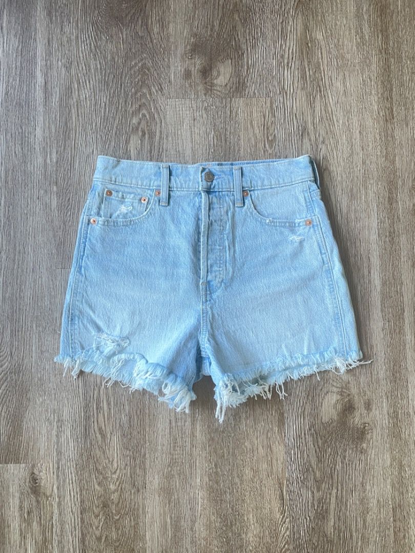 GAP Women s High Waisted Denim Shorts