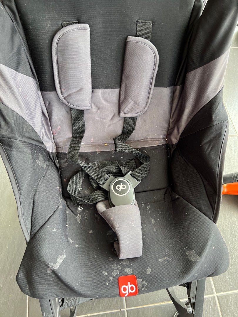 GB Pockit with broken footrest pedal removed