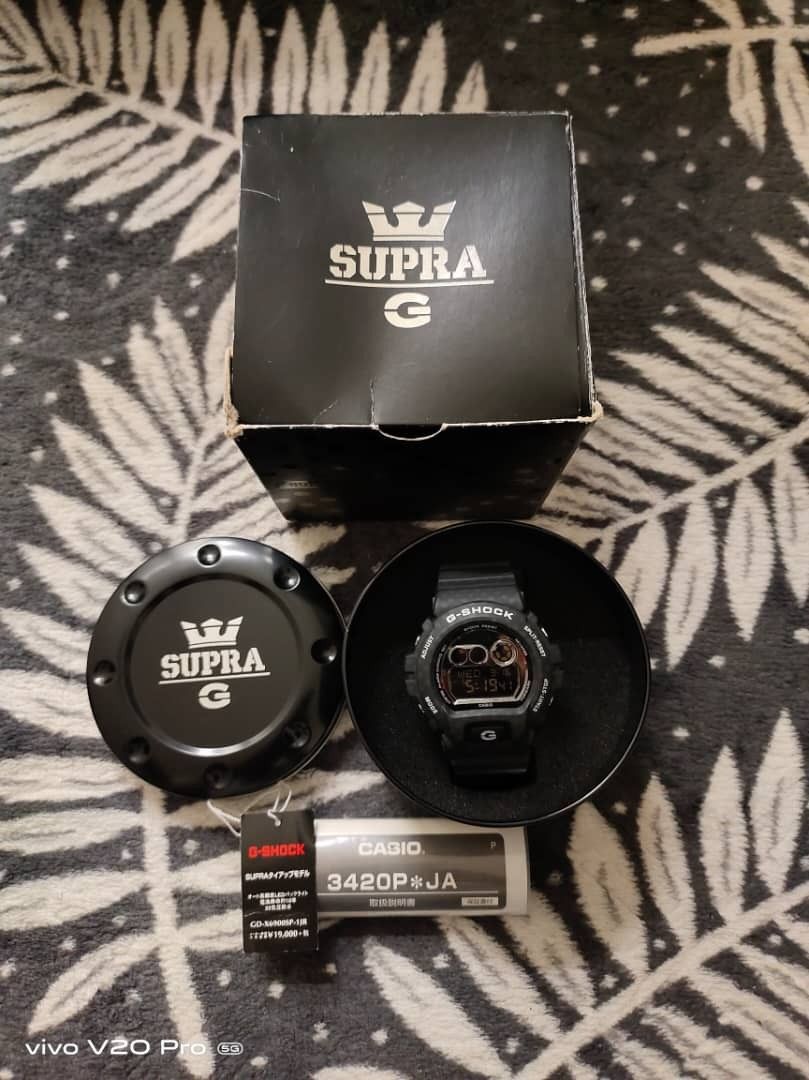 G SHOCK X SUPRA