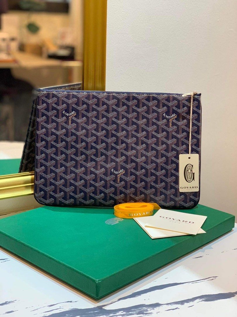 Goyard bag clutch top