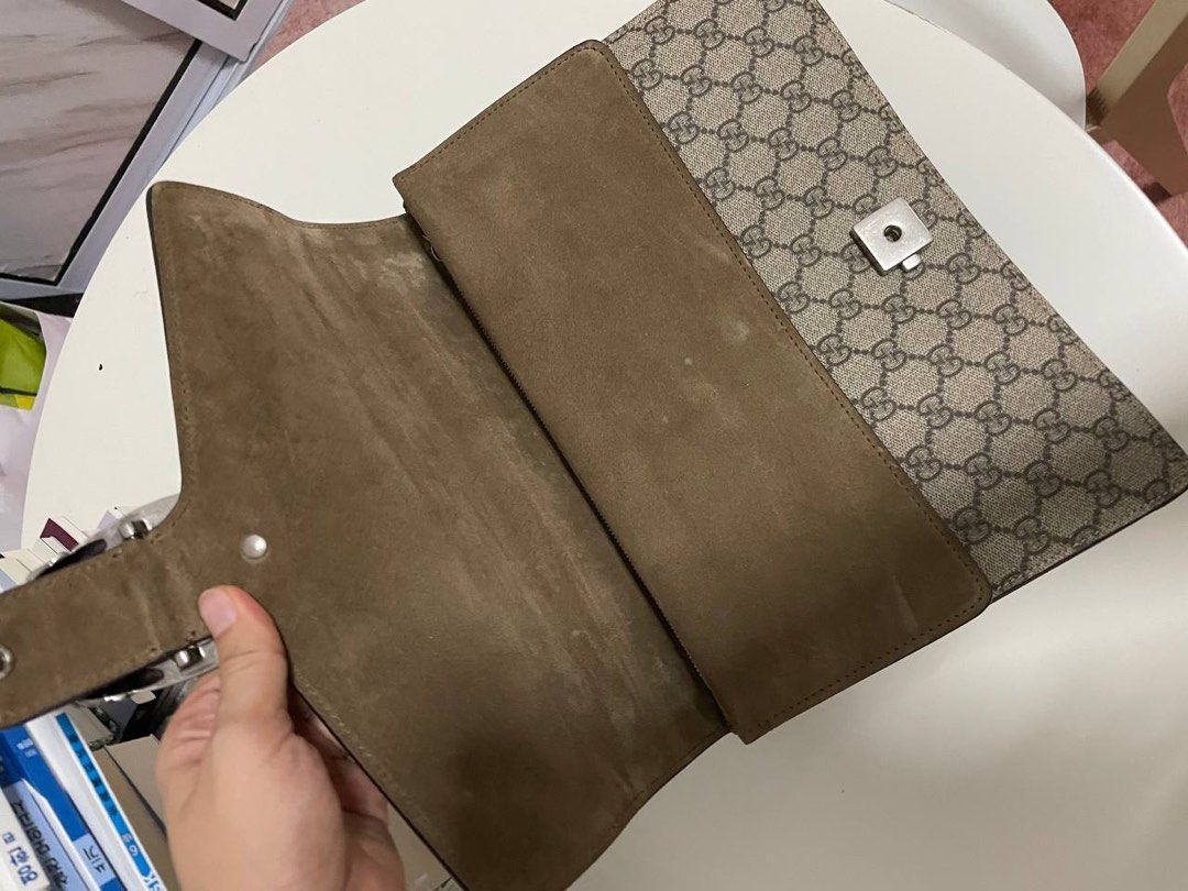 100% authentic Gucci Dionysus WOC in Suede with crystals, Luxury, Bags &  Wallets on Carousell