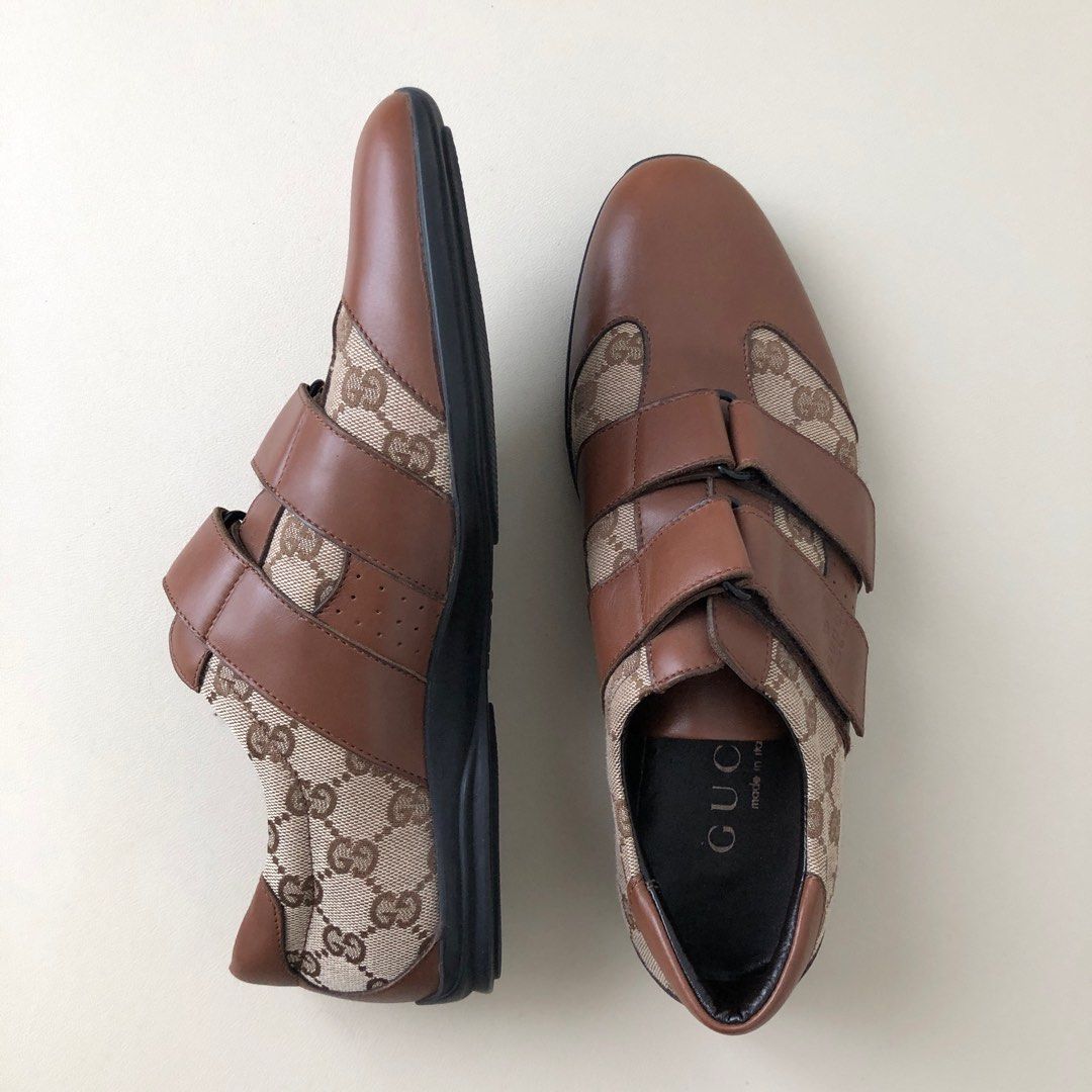 Mens gucci clearance velcro shoes