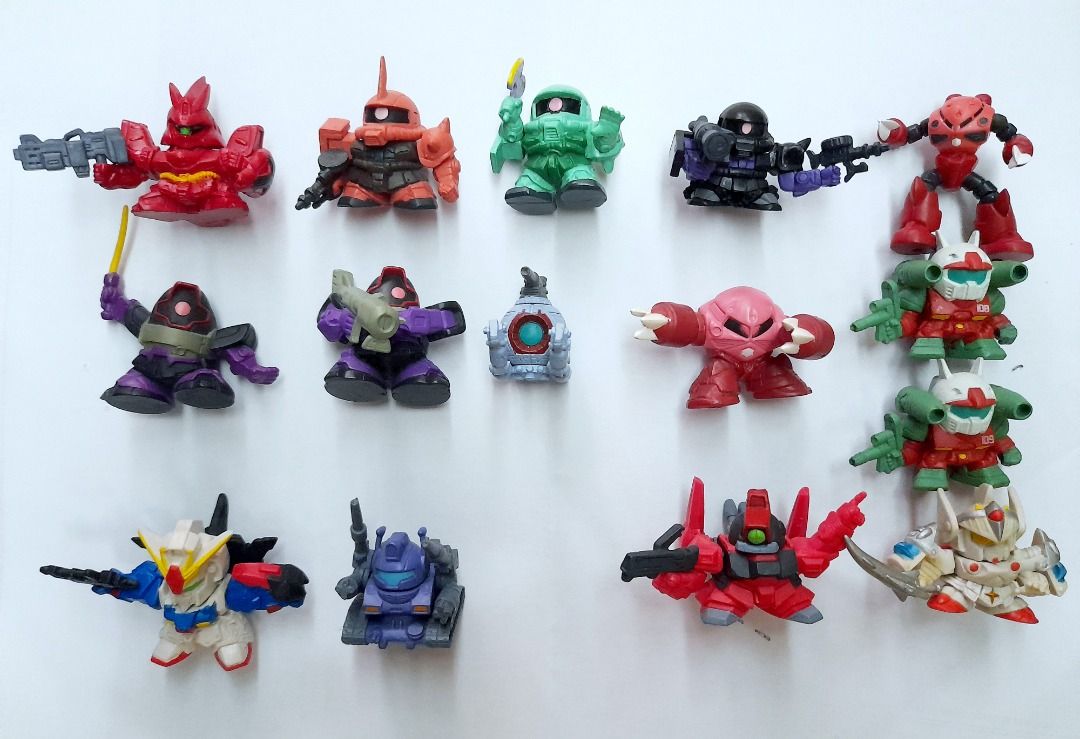 Gundam Mini Figures (Php 150 EACH) (Category: Figurines & Statues) located in Makati City. Submitted by newtypecollectibles (Listing ID 1235765200, Image 1). Description: - What you see is what you get Php 150 EACH Php 650 (TAKE ALL) Meetup/Pickup Location: EastWest Bank Branch - Jupiter-Paseo De Roxas [Exact address: Royal Banner Property Bldg, 30 Jupiter cor Paseo De Roxas St, Brgy Bel-Air, City of Makati].