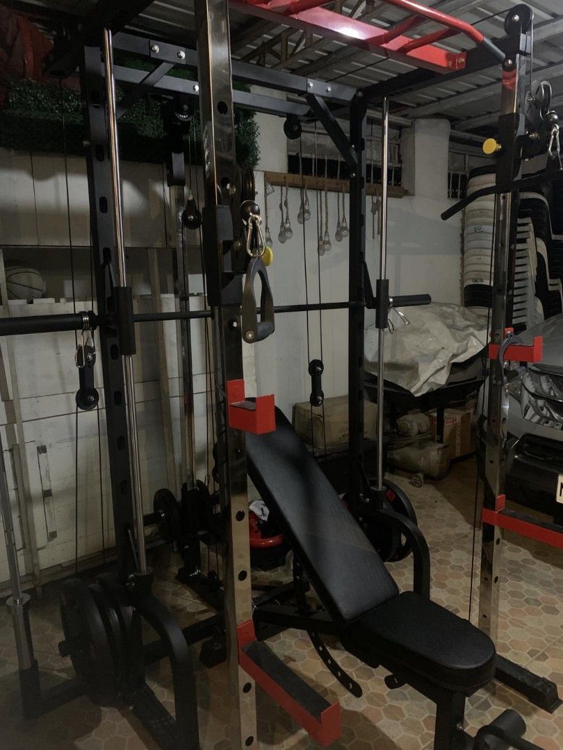 Gym Equipment Complete Set on Carousell