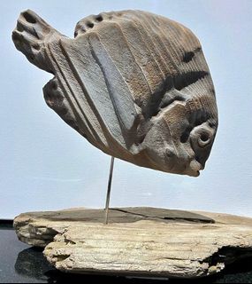Handcrafted Ocean Treasures: Unique Carved Fish & Sea Creature Sculptures