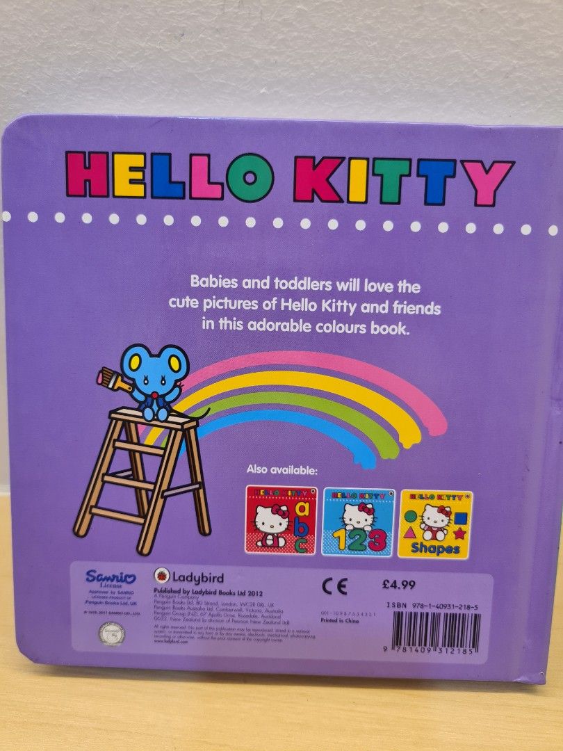 Hello Kitty Color, Hobbies & Toys, Books & Magazines, Children's Books