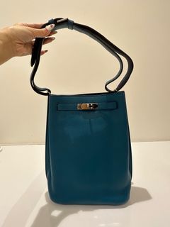 Hermès Authenticated So Kelly Leather Handbag