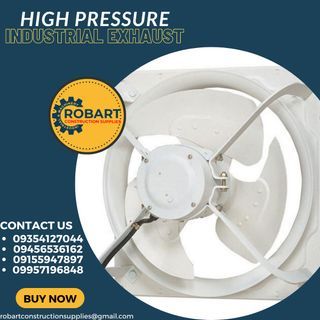 High Pressure Industrial Exhaust