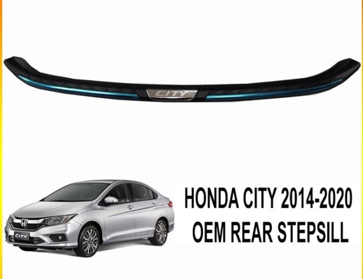 Honda City 2014 to 2020 OEM Rear Stepsill Rear Bumper Guard Step sill ...