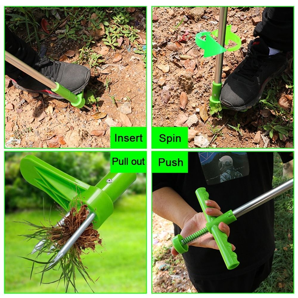 HOT Spinout Root Remover Portable Claw Weeder Ga, 傢俬＆家居, 家居裝飾, 家居裝飾 ...