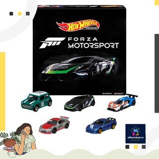 Hot Wheels Forza Premium 5 Pack (Styles May Vary) [ Exclusive], Multicolor