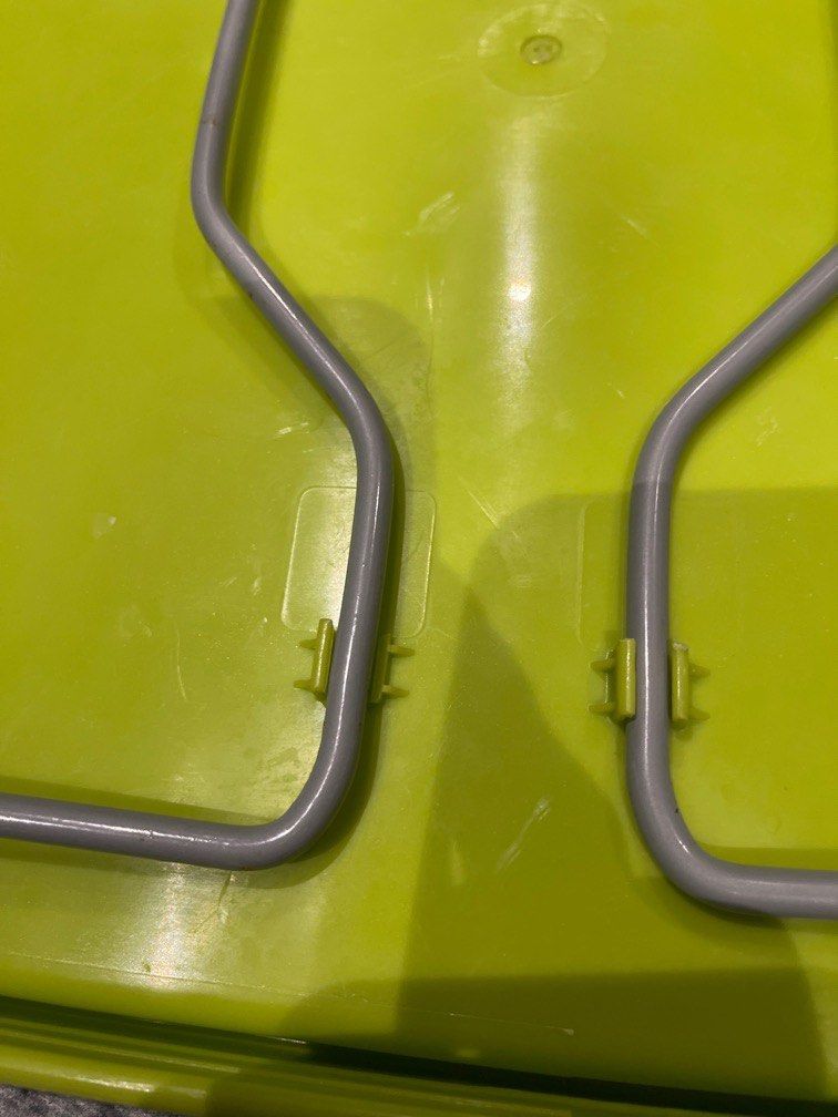 IKEA Bed Table foldable lime green, Furniture & Home Living