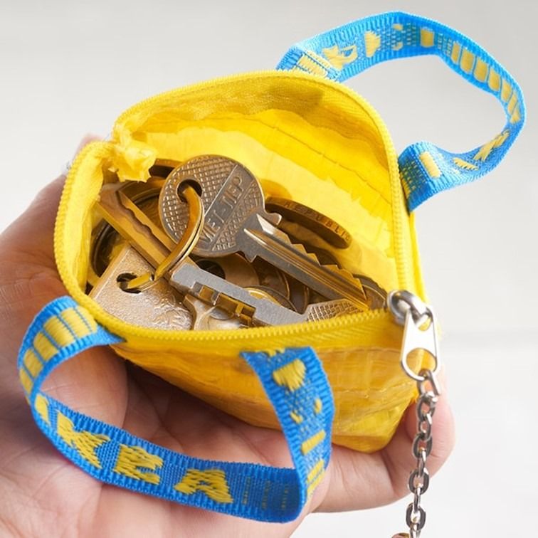 Ikea small blue bag sale