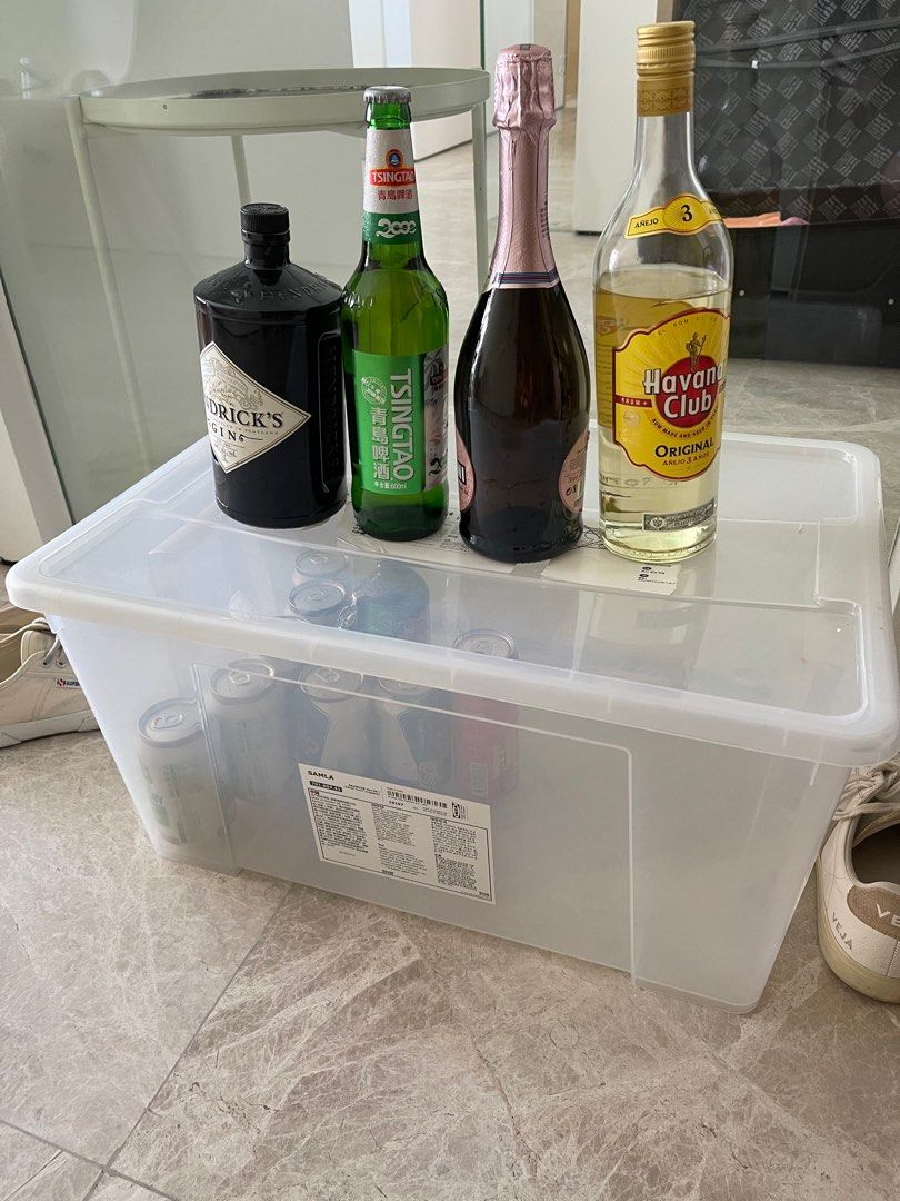 Ikea Samla Storage Box, Furniture & Home Living, Home Improvement