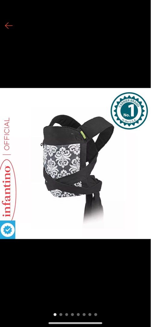 Infantino sash store wrap and tie