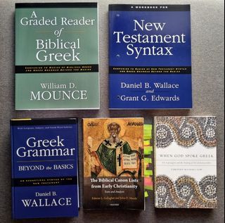 Intermediate Biblical Koine Greek Books (Christianity)