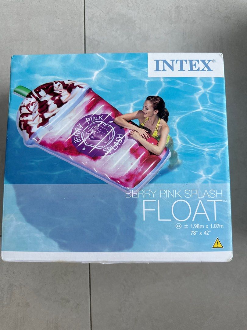 Berry pink splash float 2025