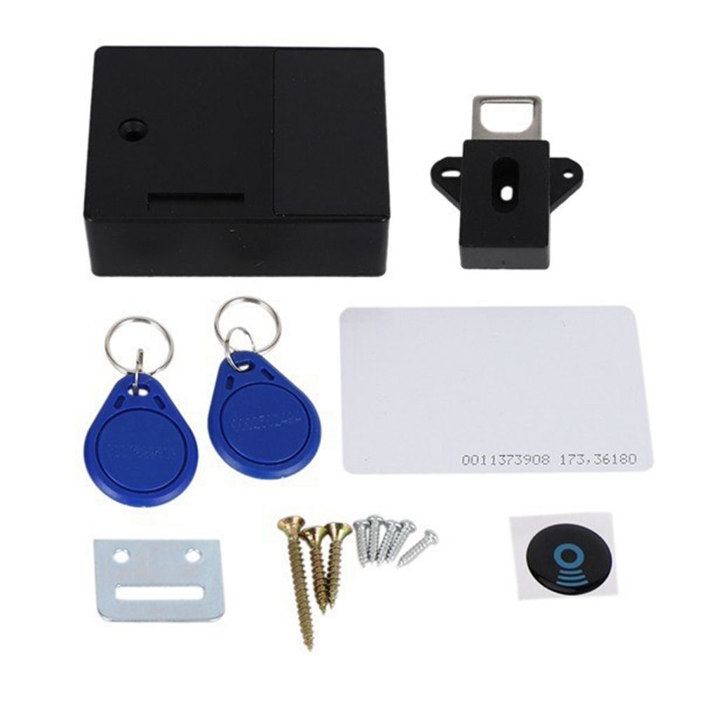 Invisible Sensor RFID Hidden Safety Cabinet Lock Free Opening Smart IC ...