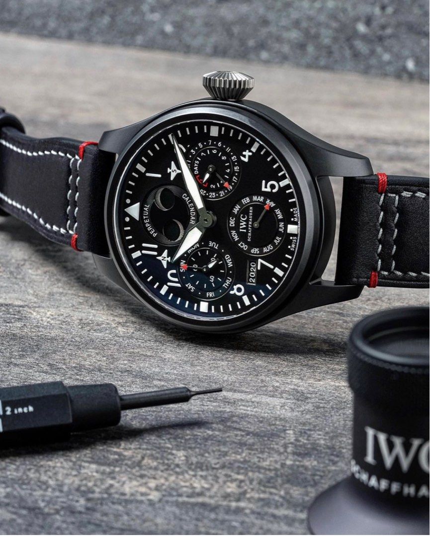Iwc big pilot discount top gun perpetual calendar