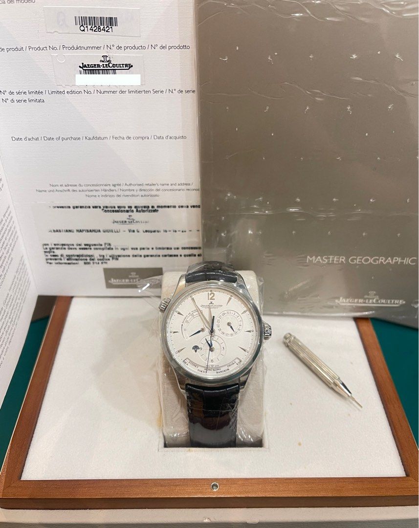 Jaeger LeCoultre Master Geographic JLC Q1428421 Luxury Watches