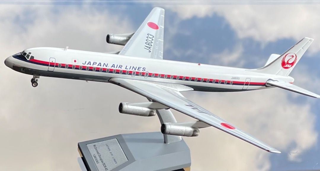 Japan Airlines DC-8 by Inflight 200, 興趣及遊戲, 玩具& 遊戲類