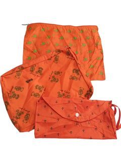 Japan items orange set
