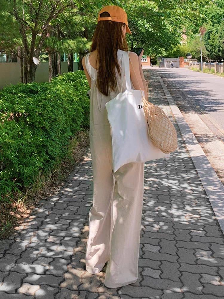 Jumpsuit Dungaree, Women's Fashion, Dresses & Sets, Jumpsuits on Carousell