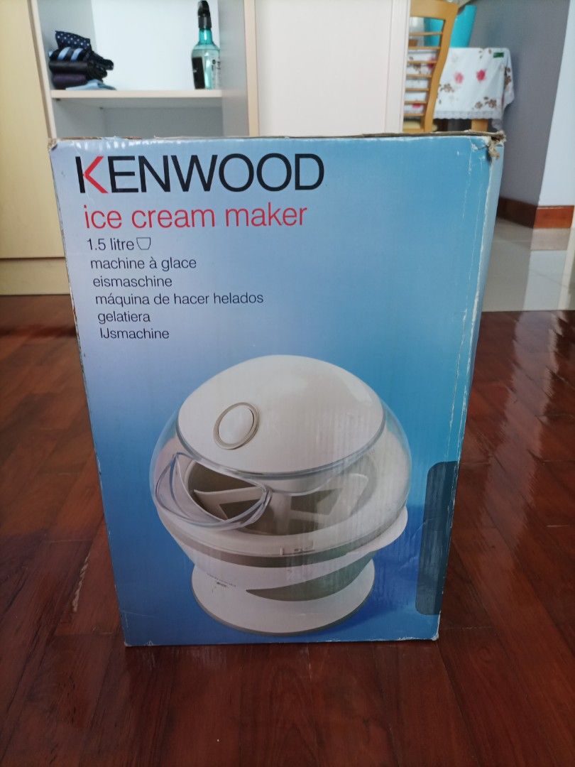 Kenwood Ice cream maker, TV & Home Appliances, Other Home Appliances on