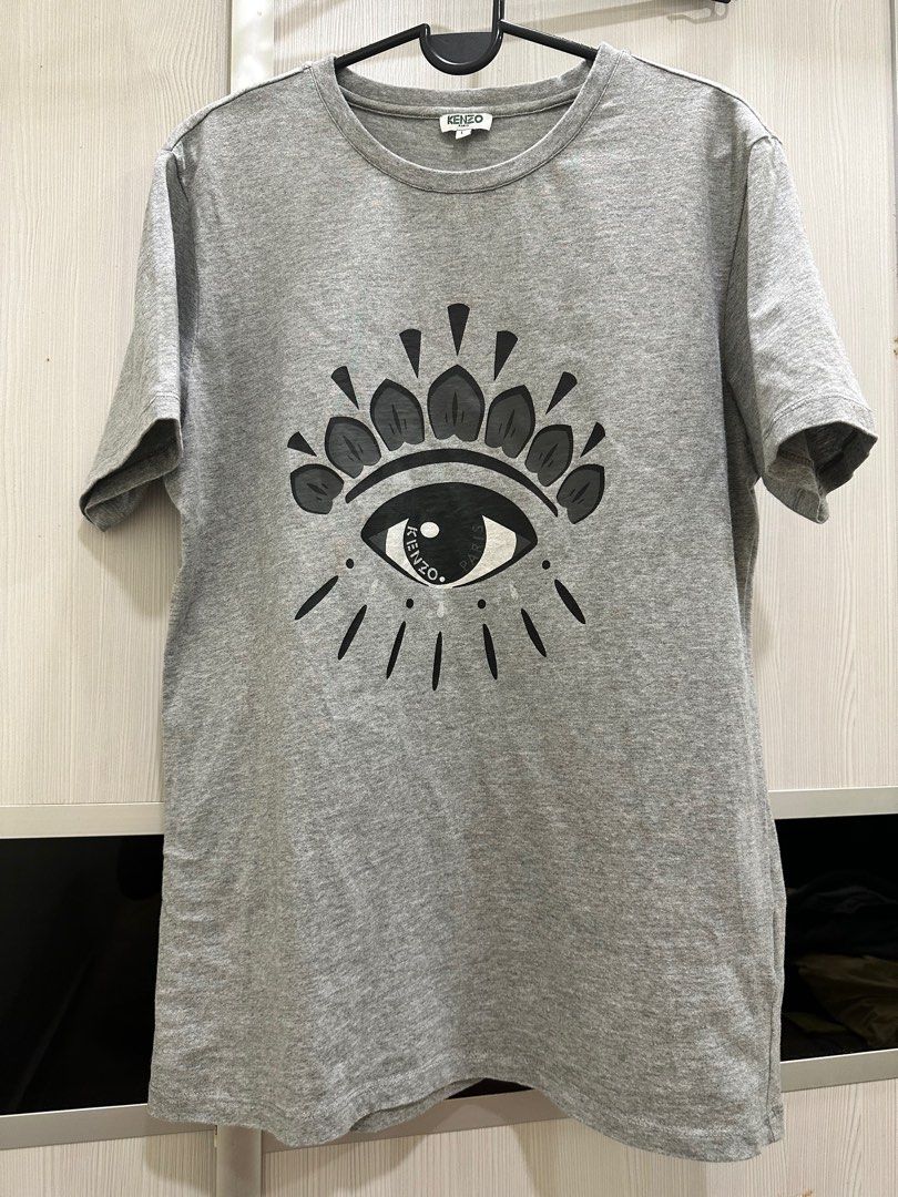 Kenzo Printed Eye T Shirt Men s Fashion Tops Sets Tshirts