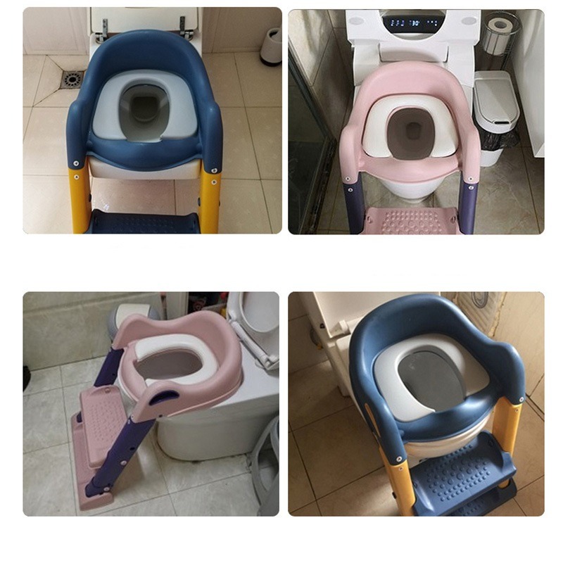Kid Children Toilet Seat Ladder cover, Babies & Kids, Bathing