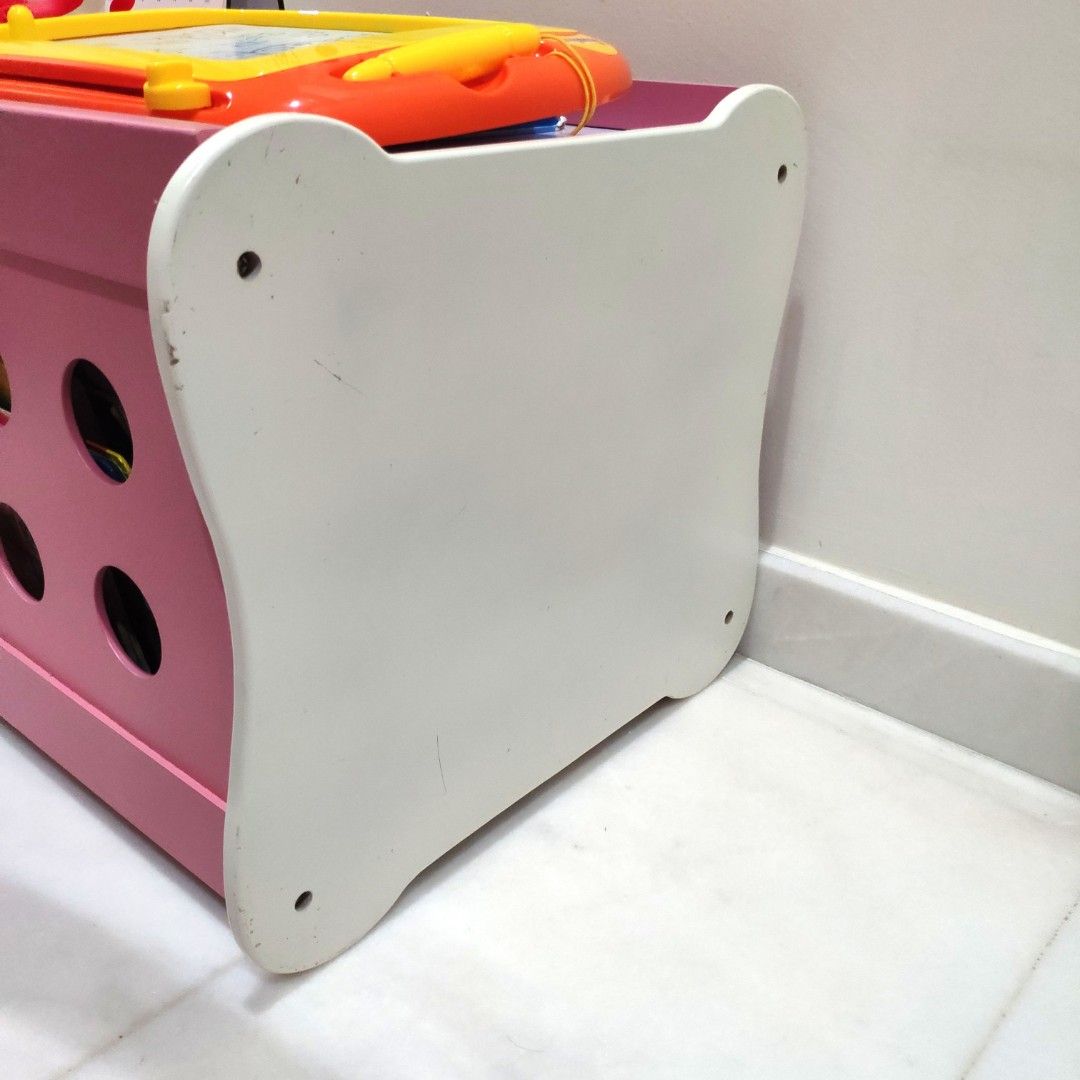 Kids multi purpose table with storage, Furniture & Home Living