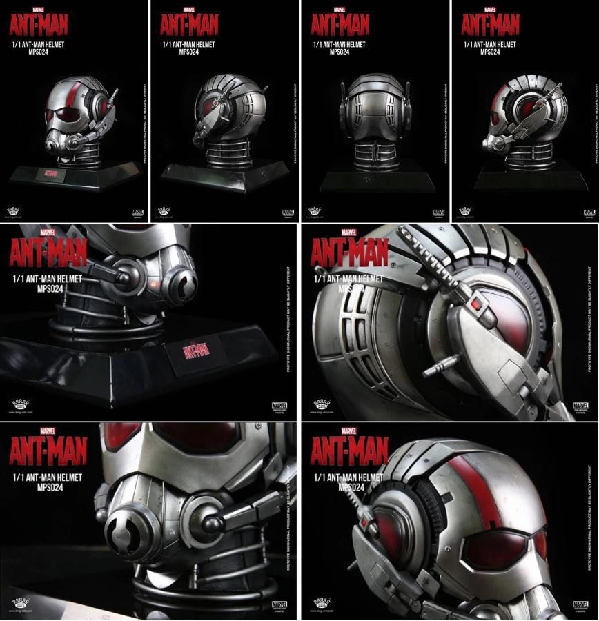 King Arts Movie Props Series 1/1 Ant-Man Helmet